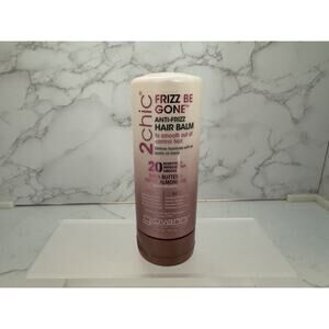 GIOVANNI 2Chic Frizz Be Gone Anti-Frizz Hair Balm, Shea Butter, Sweet Almond Oil